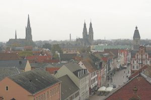 Der Blick von oben zeigt wie schön Speyer ist.